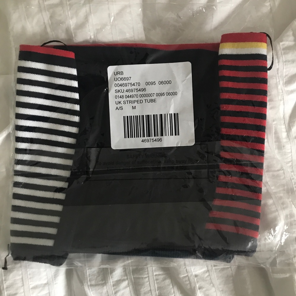 Stripes Bando top